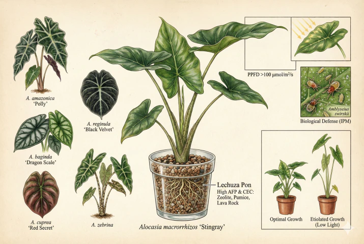 Alocasia Care Guide: Advanced Physiological & Horticultural Management