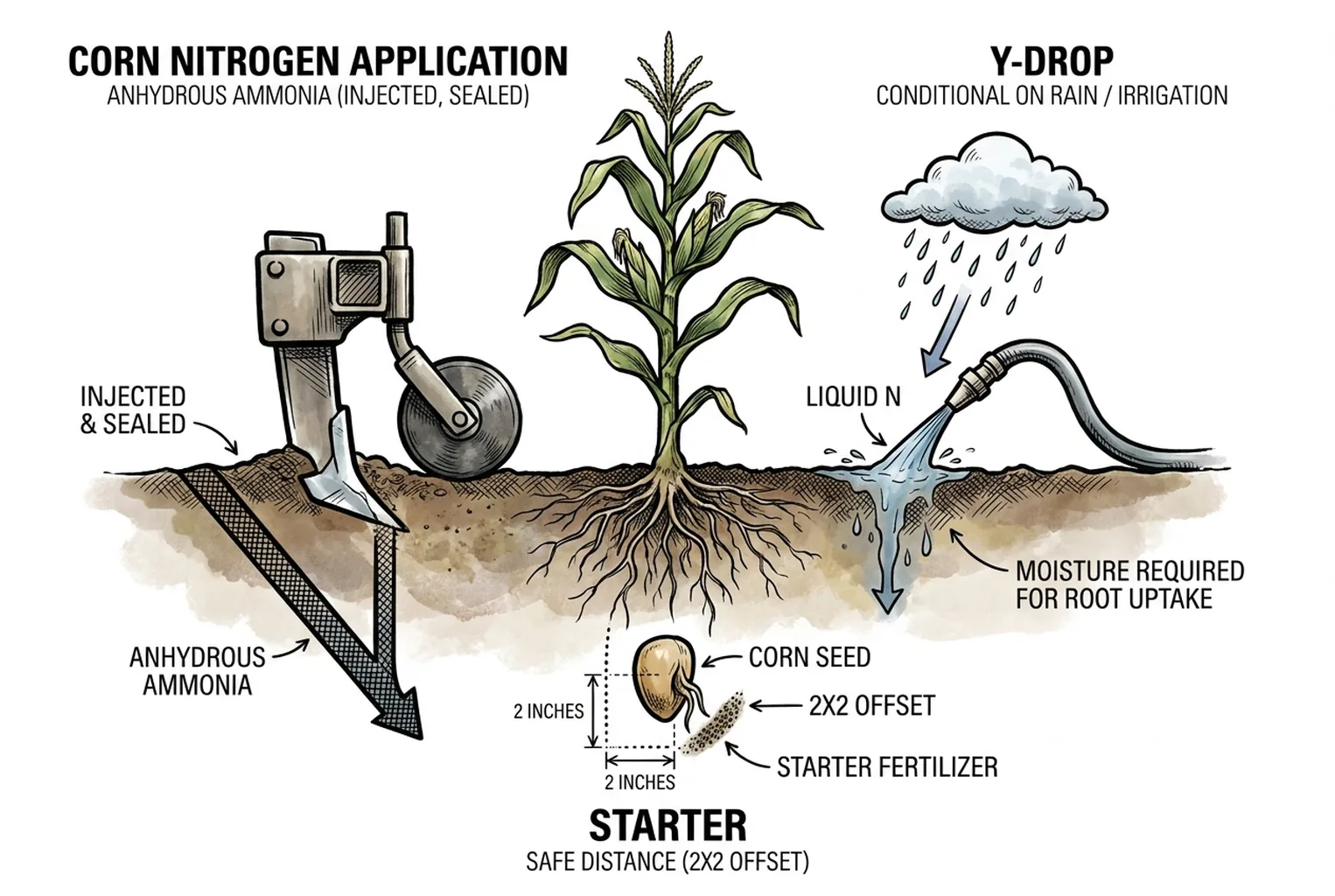 Diagram of application timing and placement methods.