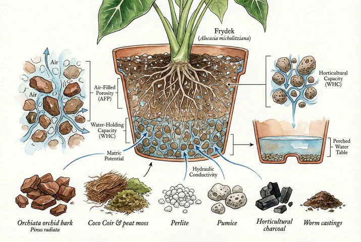 Alocasia Frydek Soil Mix: Recipes for the Green Velvet Aroid