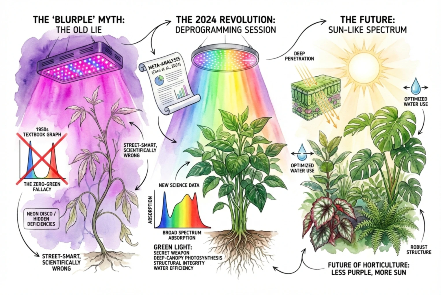 What is the best plant grow light?: Why Blurple LEDs Are Obsolete