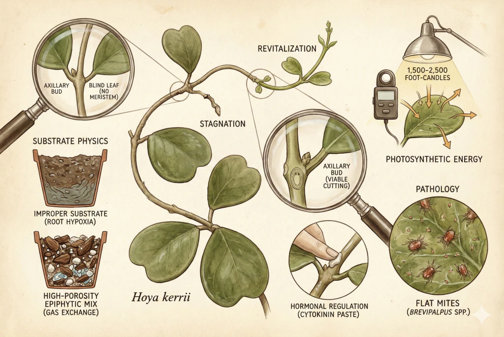 Hoya Kerrii Not Growing? 10 Expert Fixes to Wake Up Your Sweetheart Plant