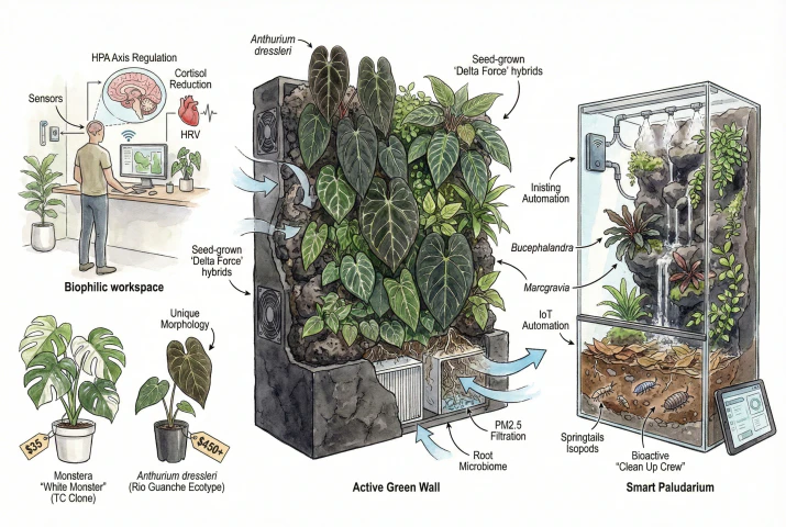 Indoor Botany 2025: Biophilic Design, Plant Market Trends & Engineered Ecosystems