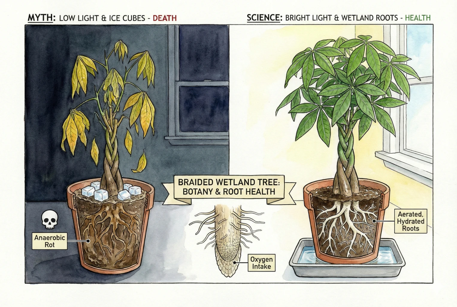 Money Tree Houseplant Care: The No-BS Guide to Pachira Aquatica