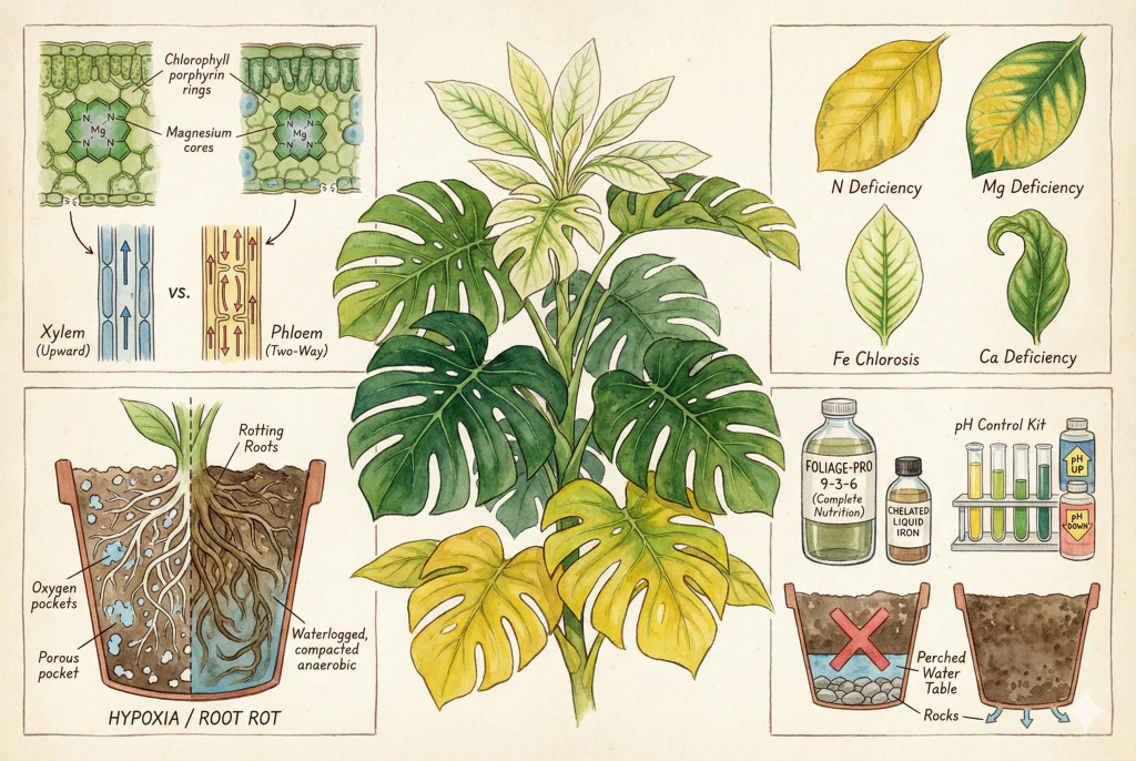 Pale Leaves on Plants: The Expert Guide to Diagnosing and Fixing Chlorosis
