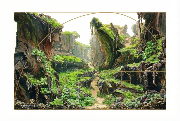 Paludarium Hardscape Guide: Engineering Depth, Flow, and Golden Ratio Layouts