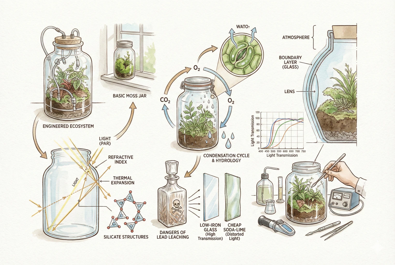 Terrarium Glass Containers: The Science Behind Choosing the Right Vessel