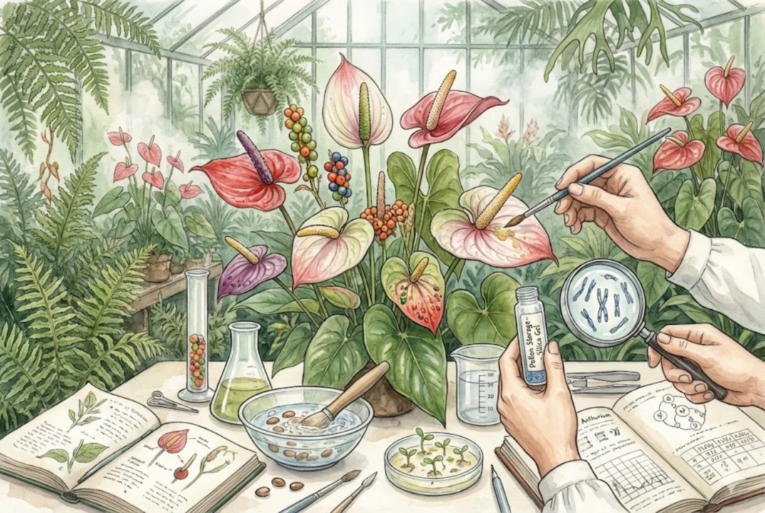 Anthurium Hybridization Genetics: Guide to Breeding & Cultivars