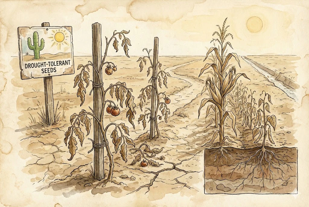 Drought Tolerant Seeds: The Truth About Dry Farming Vegetables