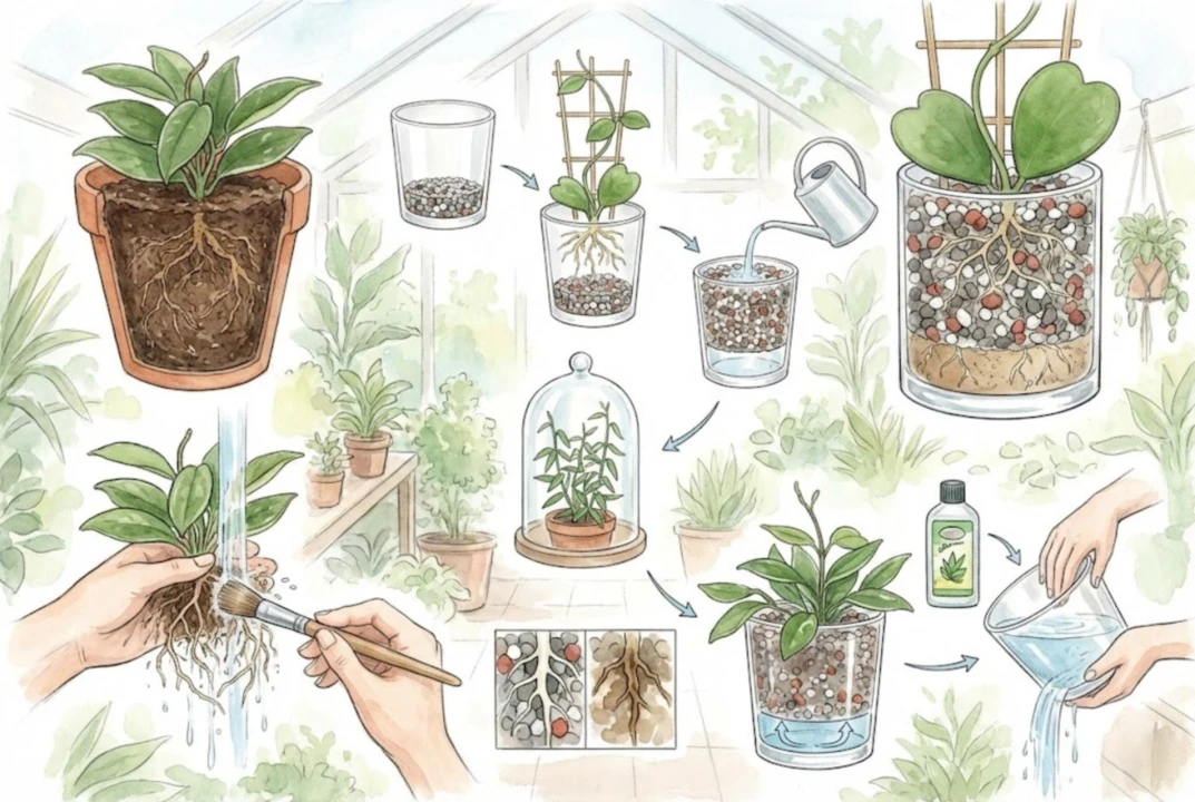 Hoya Soil to Pon Transition: Step-by-Step Guide
