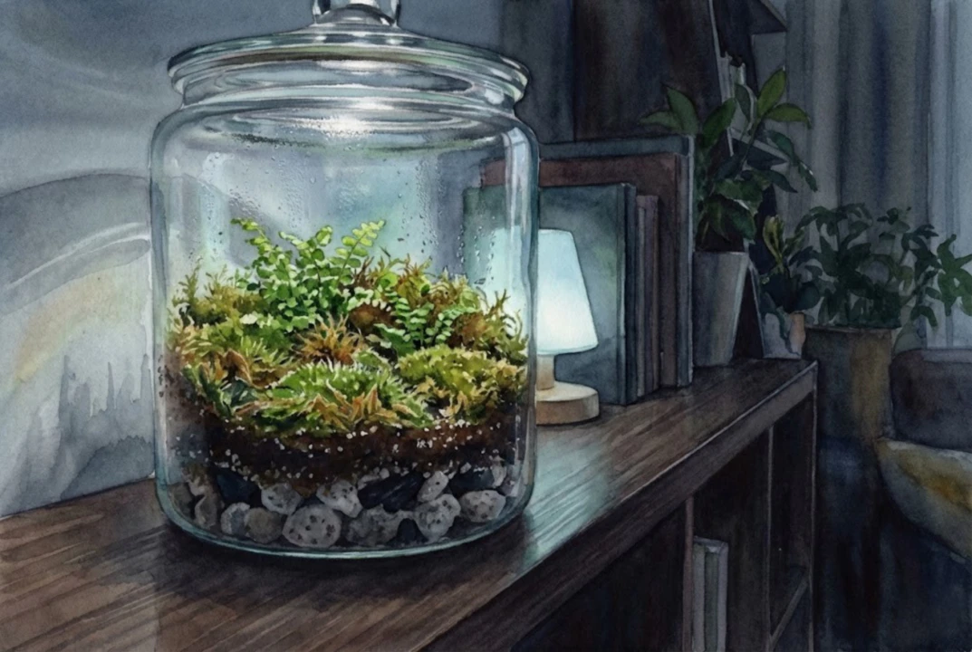 Can a Closed Terrarium Survive in Low Light?