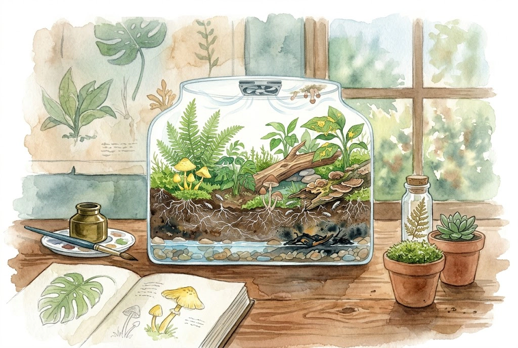 Terrarium Mushrooms Explained: What They Mean & When to Worry 1 Terrarium Mushrooms Explained: What They Mean & When to Worry