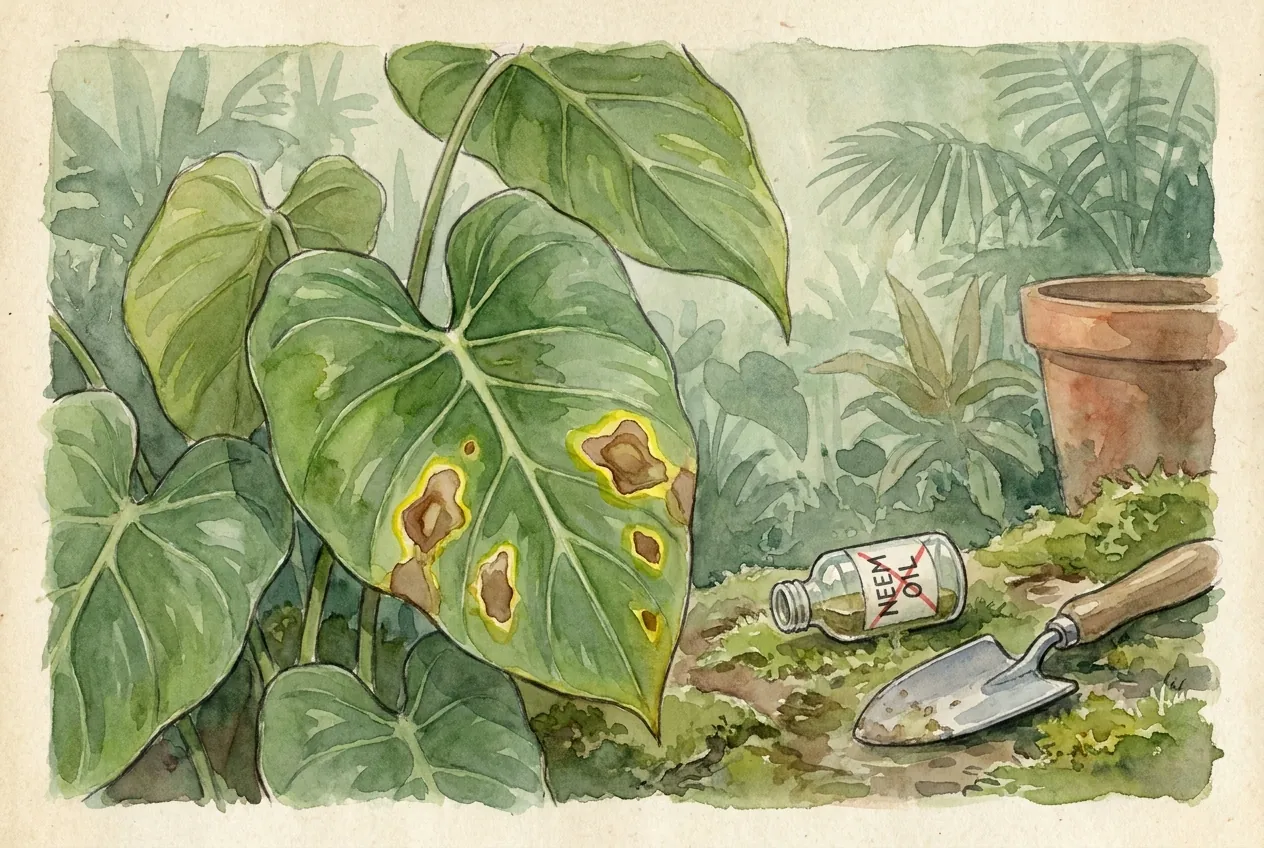 Pseudomonas syringae on Philodendron: ID & Treatment