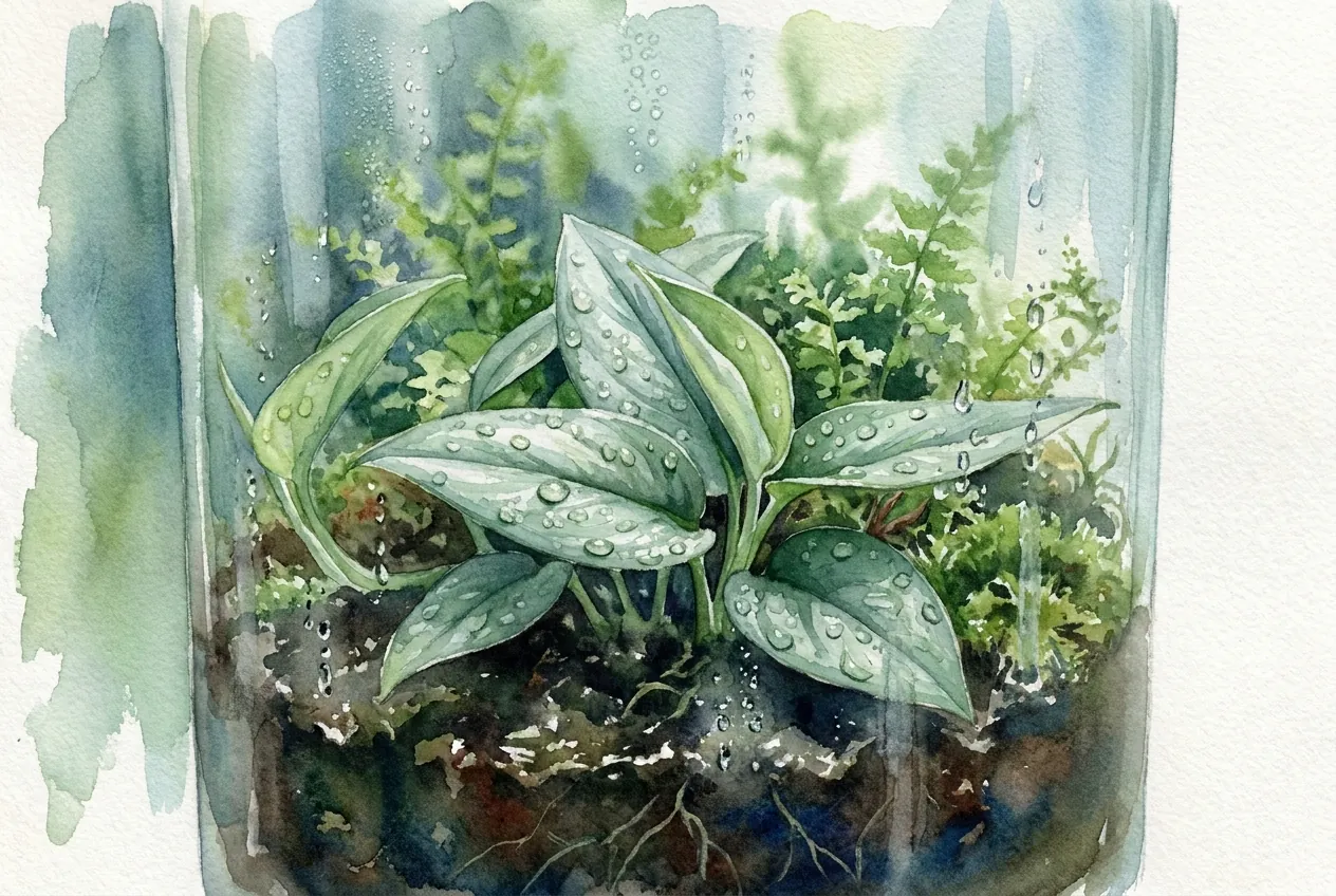 Scindapsus Treubii Moonlight Edema: The Watery Bumps