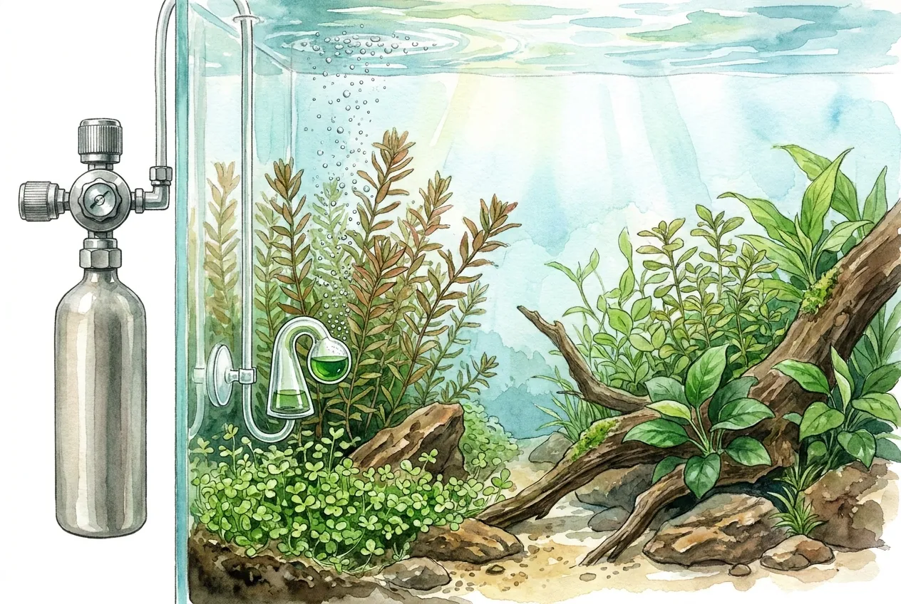 Aquarium CO2 System Product Chooser for Planted Tanks
