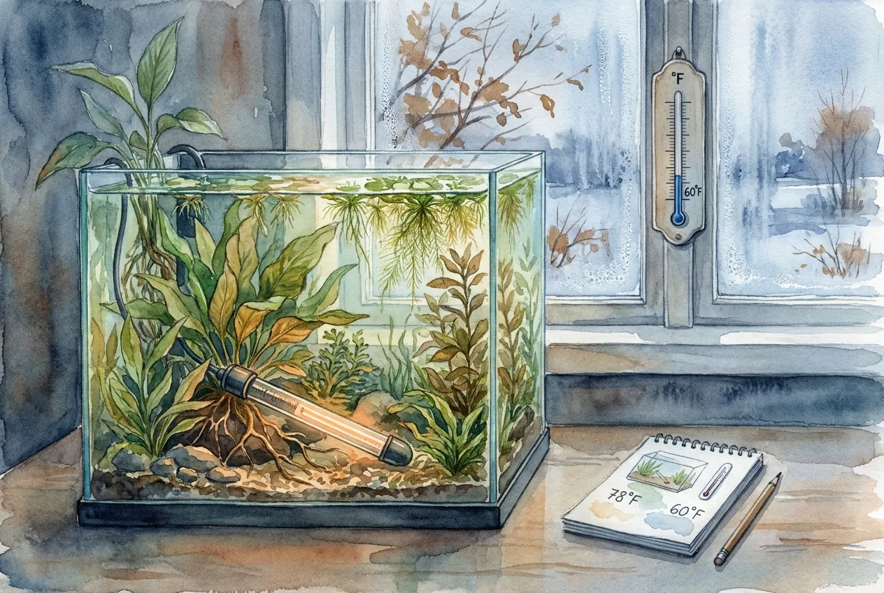 Aquarium Heater Size for the Autumn Temperature Drop