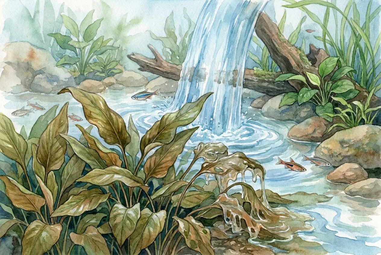 Cryptocoryne Melt After a Cold Water Change: The Real Cause
