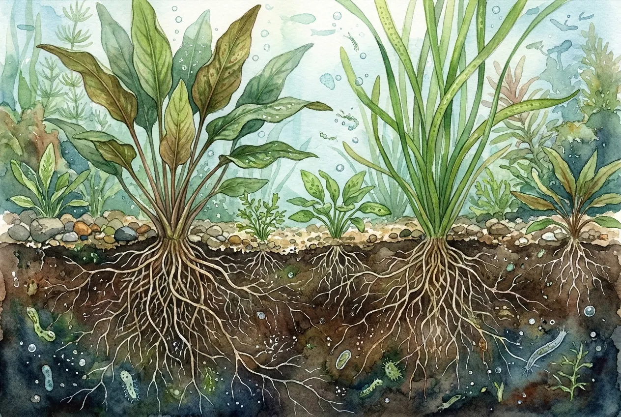Planted Tank Substrate Chooser: Aquasoil vs Inert vs Tabs