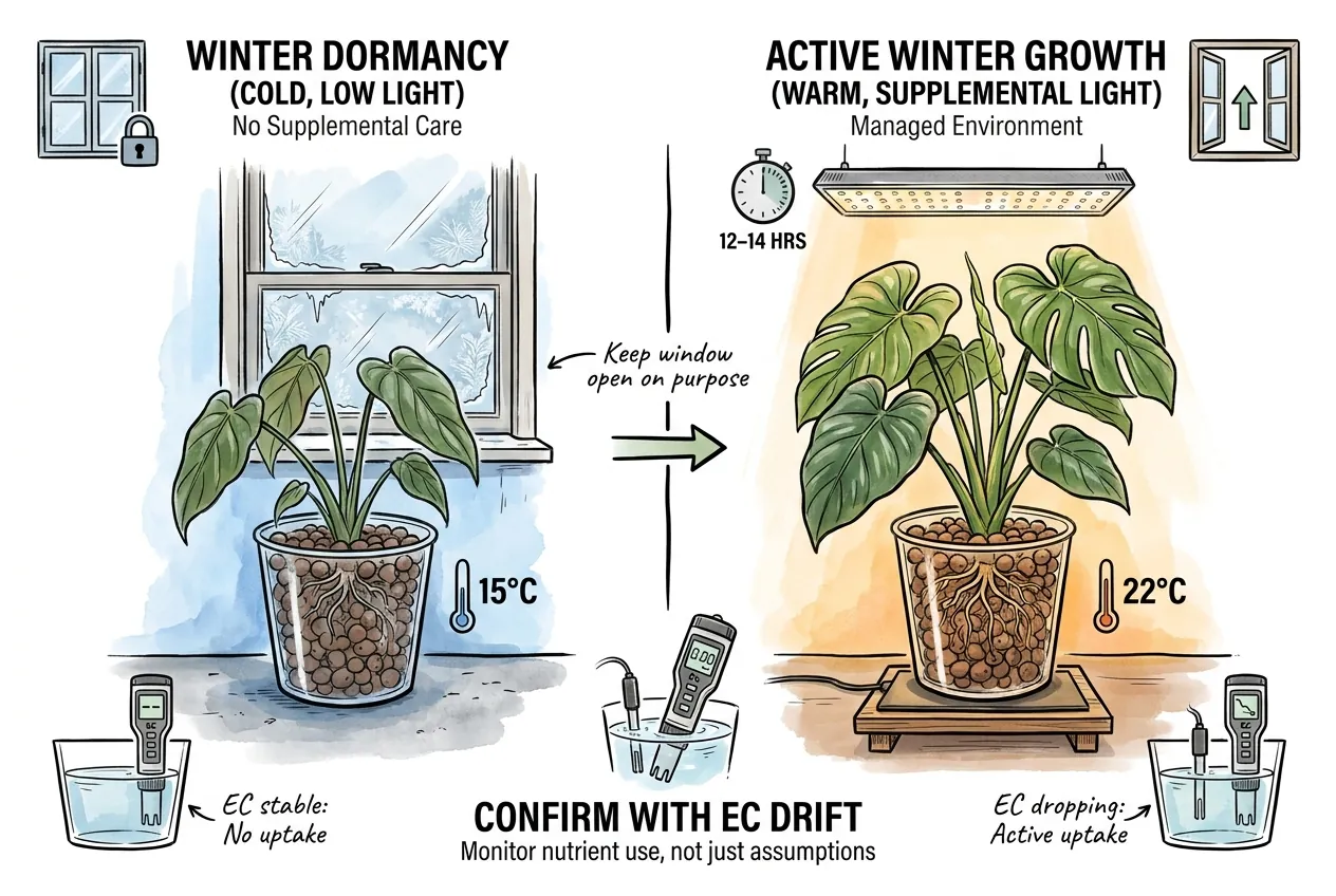 Botanical illustration for: Keeping the window open on purpose