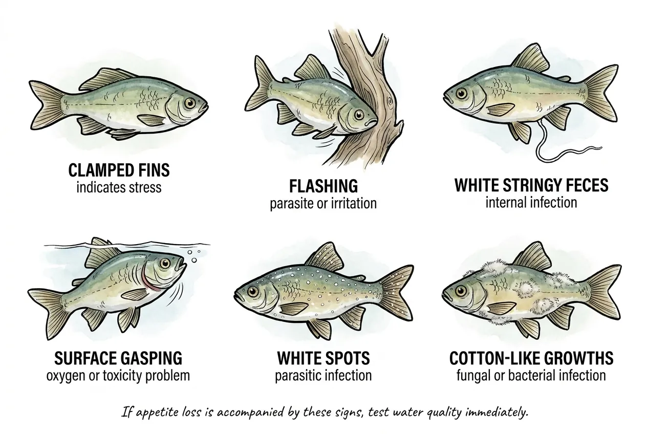 Botanical illustration for: Red flags that mean something else is wrong