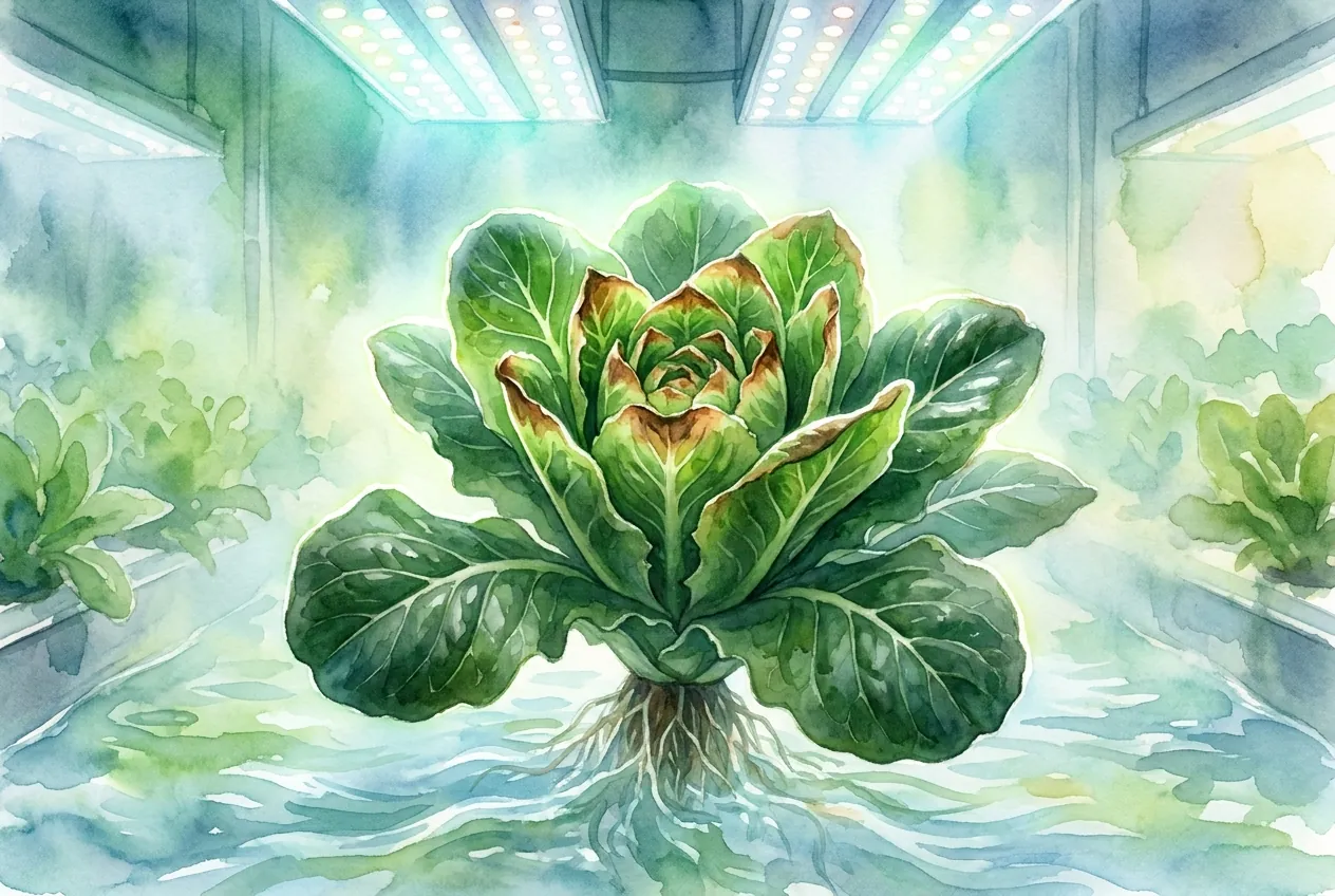 Hydroponic Lettuce Tipburn Is a Calcium Transport Problem