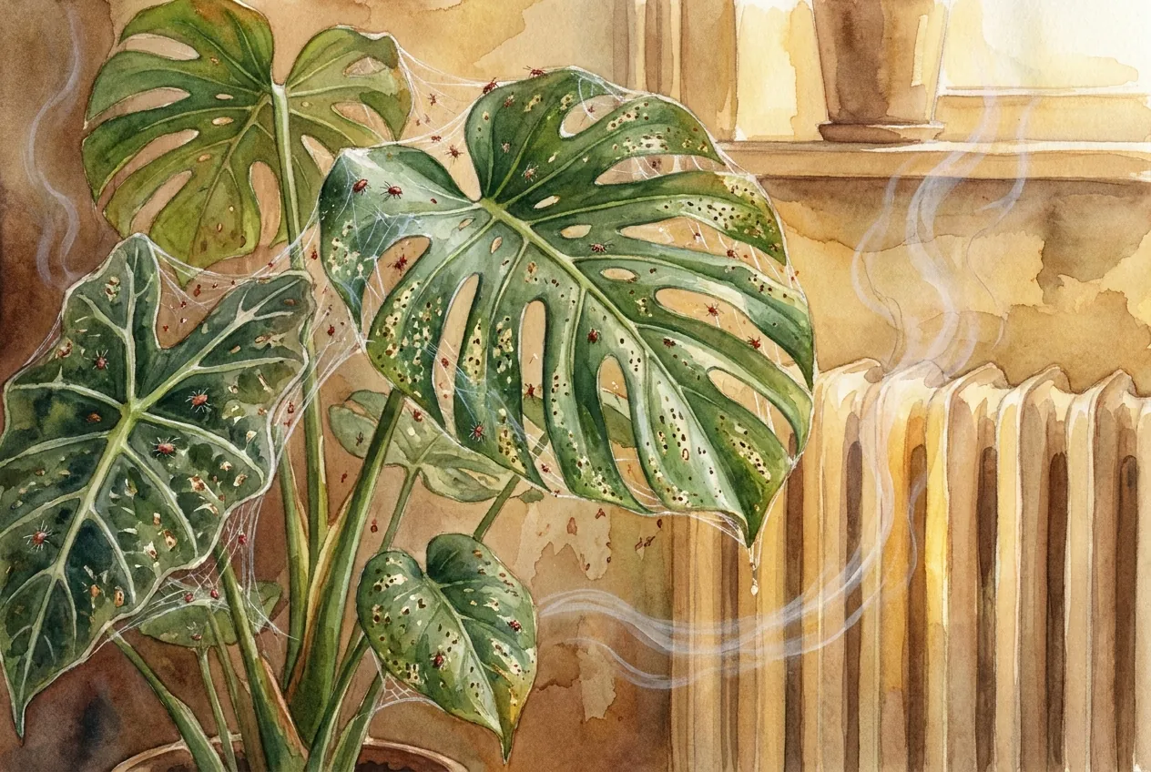 Spider Mites and Thrips: The Heating-Season Pest Window